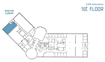 1302 Concourse Dr, Linthicum, MD for lease Floor Plan- Image 1 of 1