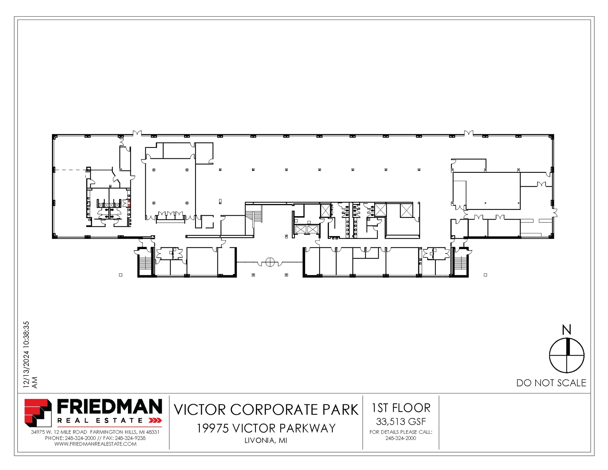 19975 Victor Pky, Livonia, MI for lease Floor Plan- Image 1 of 1