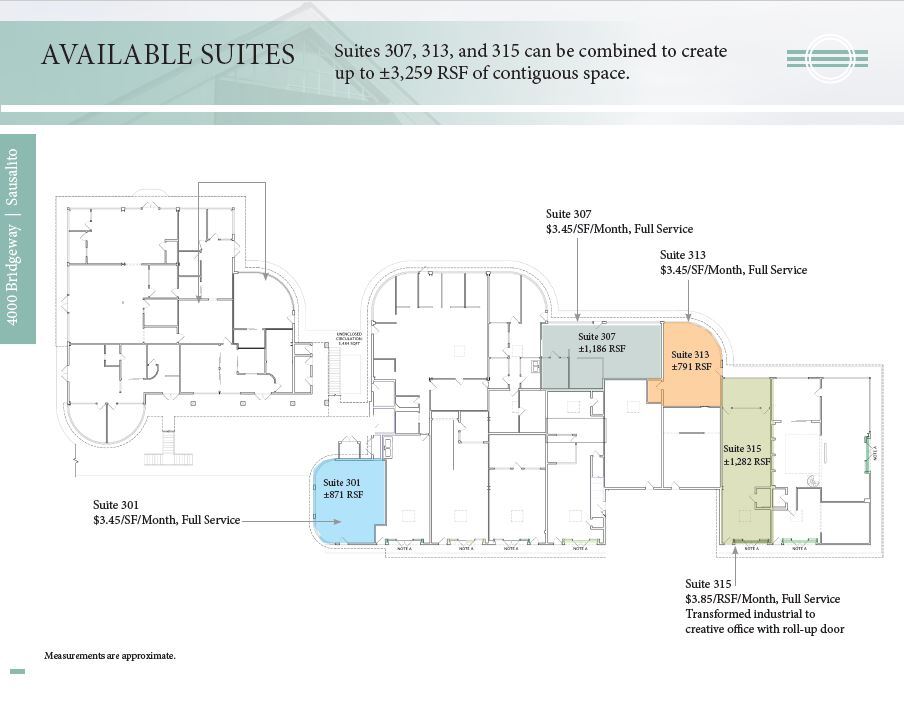4000 Bridgeway Blvd, Sausalito, CA 94965 Office for Lease