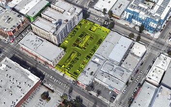 1218-1230 S Main St, Los Angeles, CA - aerial  map view