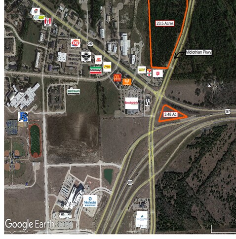 Midlothian Pkwy & Main Street, Midlothian, TX for sale - Aerial - Image 1 of 1