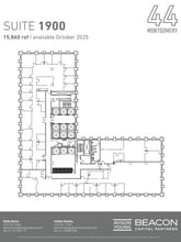 44 Montgomery St, San Francisco, CA for lease Floor Plan- Image 2 of 2