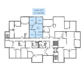 1801 Oakland Blvd, Walnut Creek, CA for lease Floor Plan- Image 1 of 1