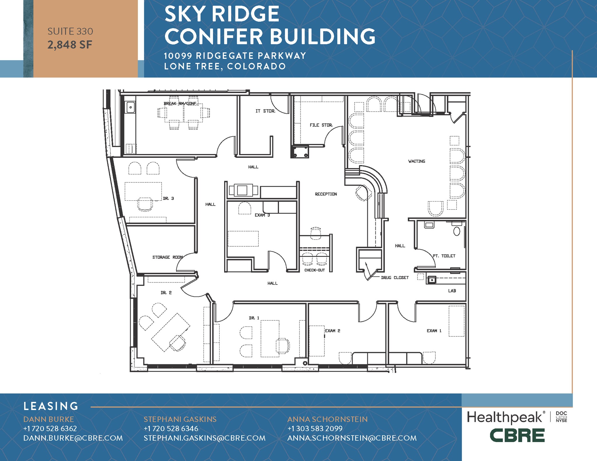 10535 Park Meadows Blvd, Lone Tree, CO for lease Floor Plan- Image 1 of 1