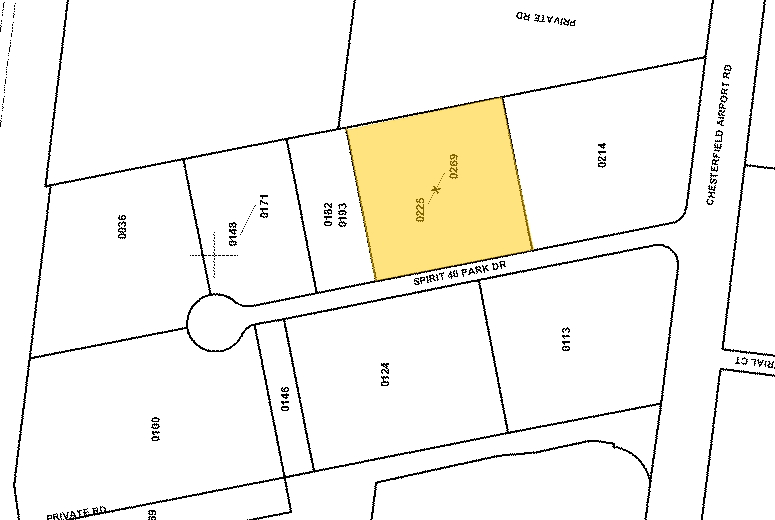 714 Spirit 40 Park Dr, Chesterfield, MO for sale - Plat Map - Image 3 of 11