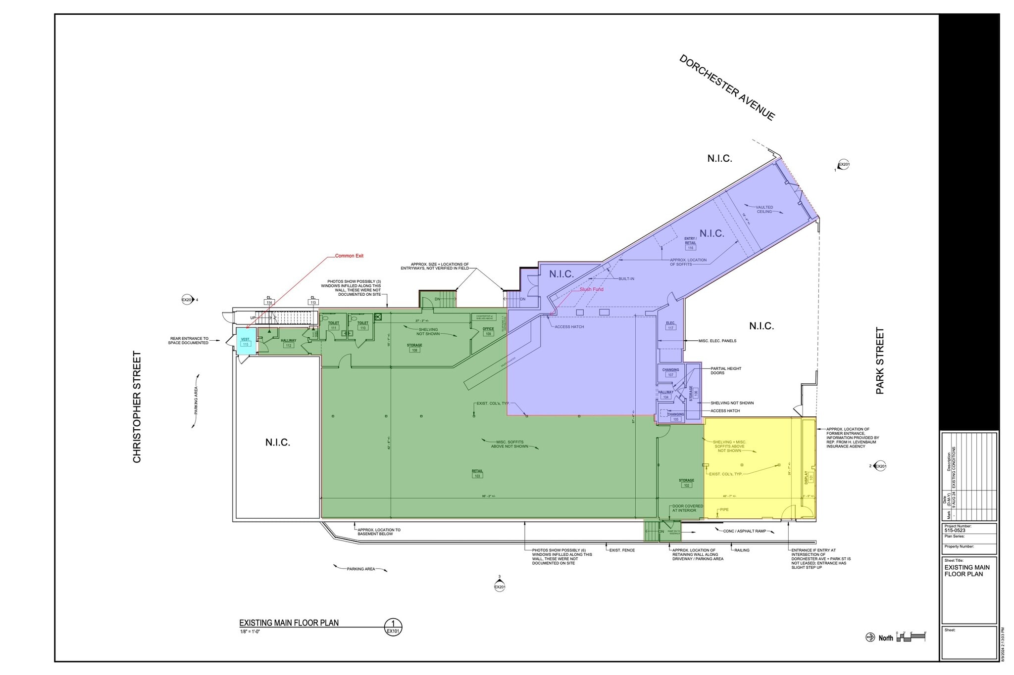 1524 Dorchester Ave, Boston, MA for lease Floor Plan- Image 1 of 8