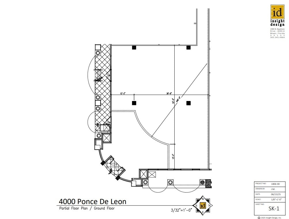 4000 Ponce de Leon Blvd, Coral Gables, FL for lease Floor Plan- Image 1 of 1