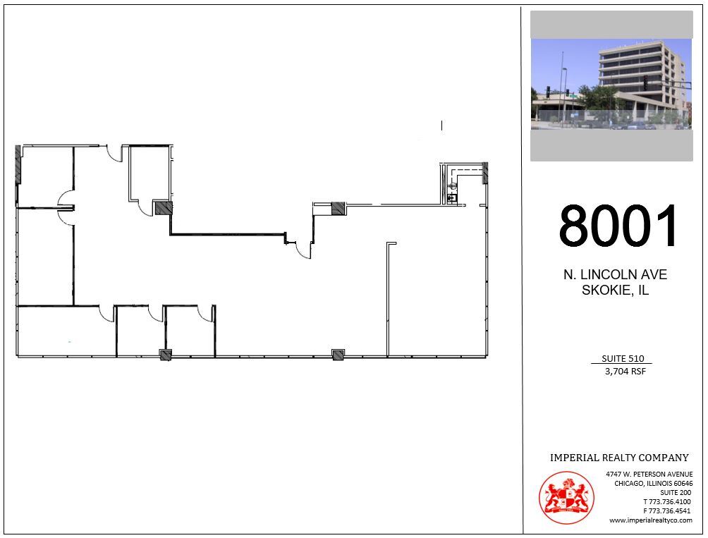 8001 Lincoln Ave, Skokie, IL for sale Floor Plan- Image 1 of 8