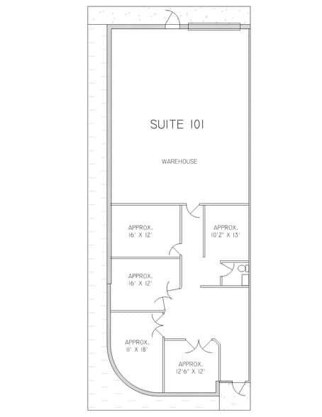 9093 Technology Dr, Fishers, IN for lease - Floor Plan - Image 3 of 3