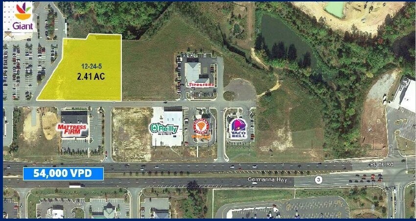 5541 Plank Rd, Fredericksburg, VA for sale - Primary Photo - Image 1 of 1