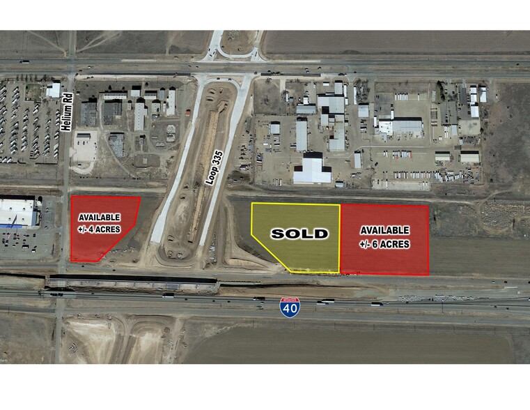 I-40 & Loop 335 (West), Amarillo, TX for sale - Building Photo - Image 1 of 2