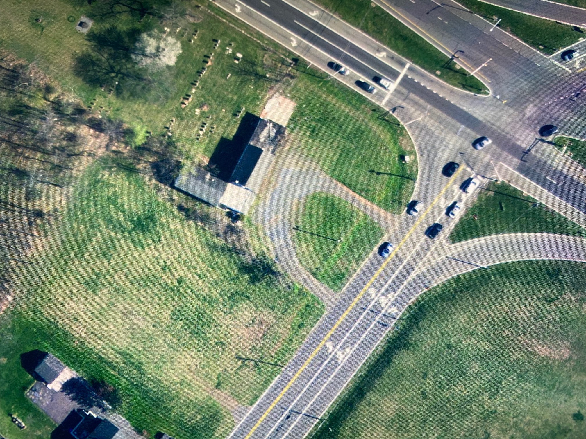 101 & 103 Main St, Readington, NJ for sale Aerial- Image 1 of 5