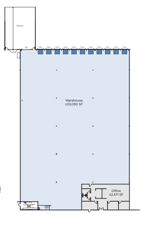 41995 Zevo Dr, Temecula, CA for lease Floor Plan- Image 1 of 1