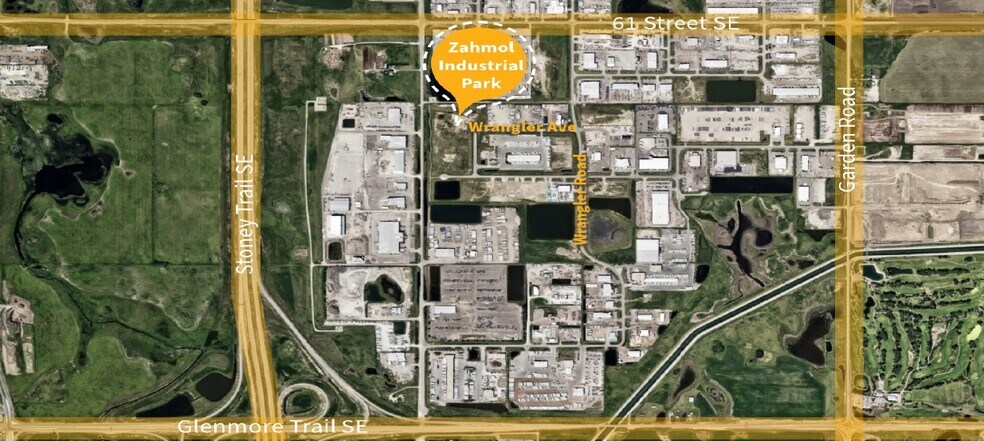 5899 84th St SE, Rocky View No 44, AB for sale - Aerial - Image 2 of 3