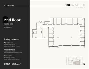 150 Harvester Dr, Burr Ridge, IL for lease Floor Plan- Image 1 of 7