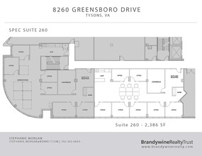 8260 Greensboro Dr, McLean, VA for lease Floor Plan- Image 1 of 1