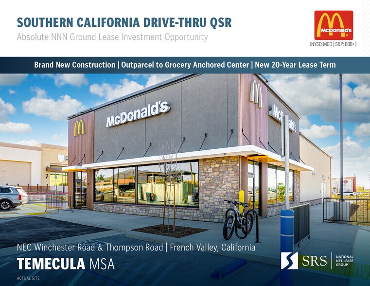 NEC Winchester Rd & Thompson Rd, Winchester, CA 92596