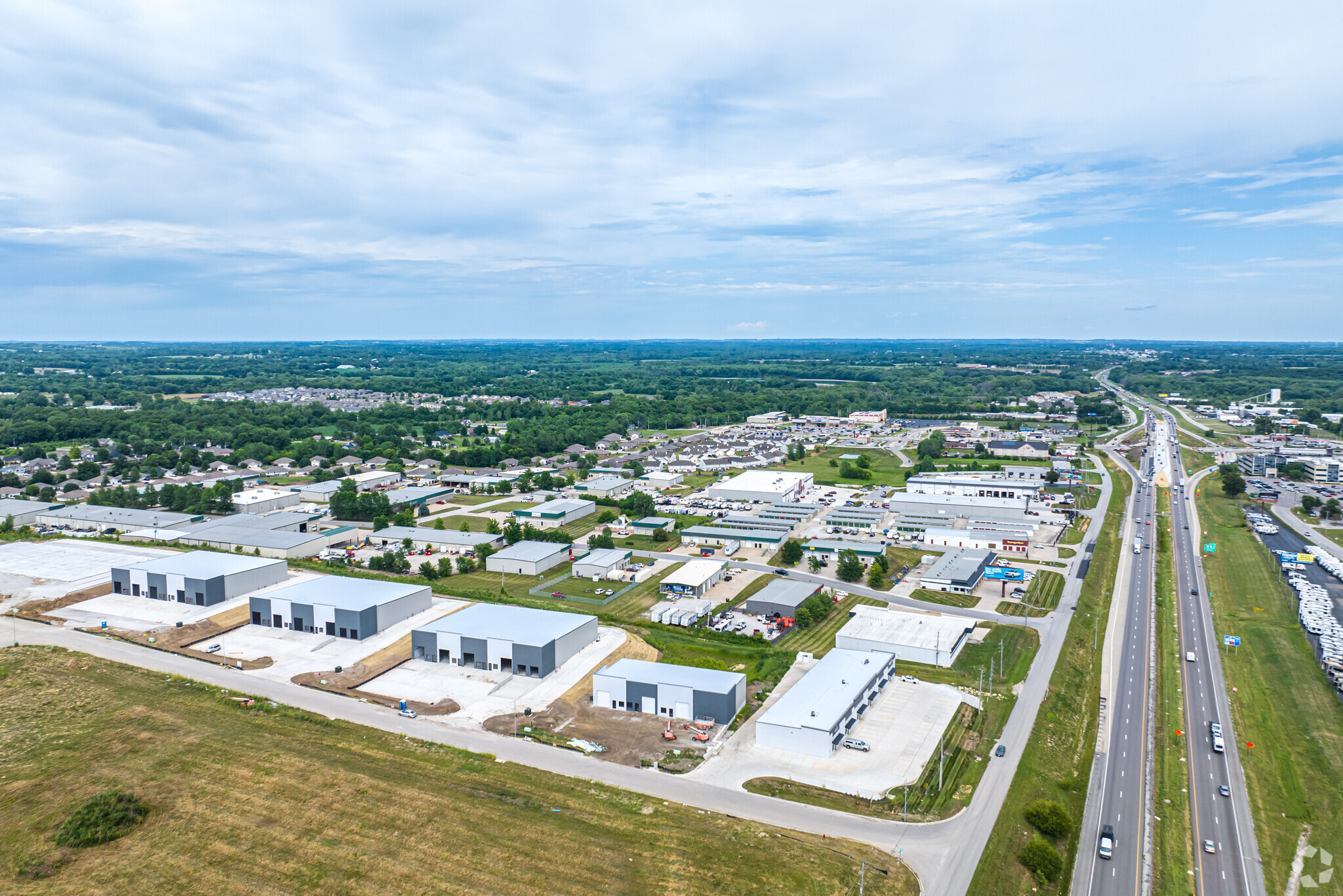 1460 NW Olympic Dr, Grain Valley, MO for lease Aerial- Image 1 of 16