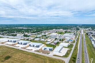 1460 NW Olympic Dr, Grain Valley, MO - aerial  map view