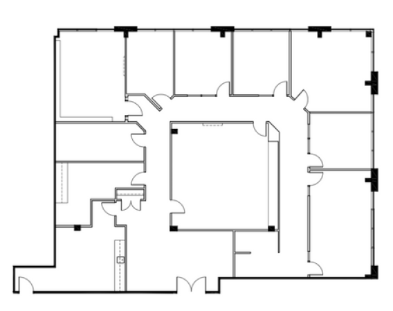 5945-5955 Airport Rd, Mississauga, ON for lease Floor Plan- Image 1 of 1