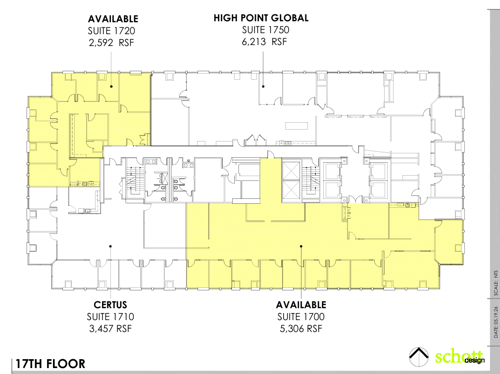 300 N Meridian St, Indianapolis, IN for lease Floor Plan- Image 1 of 1