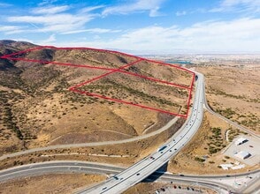 Pearblossom Hwy, Palmdale, CA - AERIAL map view - Image1