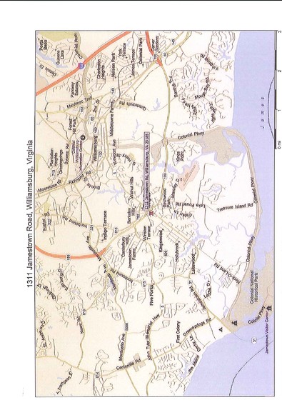 1311 Jamestown Rd, Williamsburg, VA for lease - Aerial - Image 2 of 4