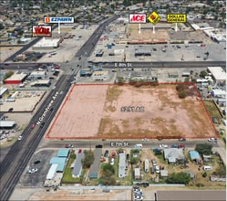 700 N Grandview, Odessa, TX - AERIAL  map view