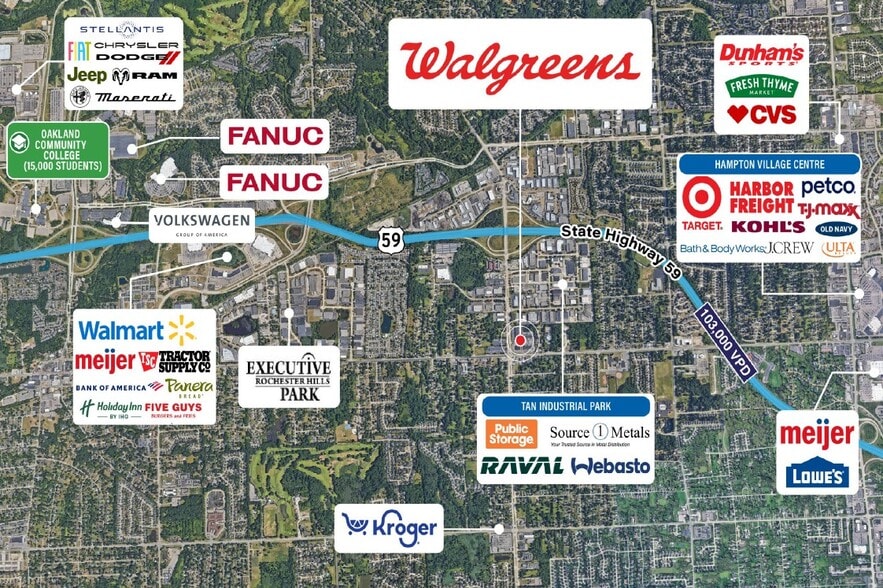 2985 Crooks Rd, Rochester Hills, MI for sale - Building Photo - Image 2 of 7