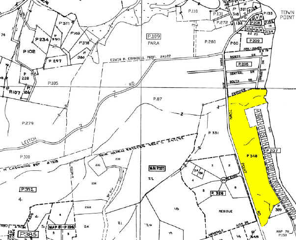 6355 Town Point rd, Tracys Landing, MD for sale - Plat Map - Image 1 of 1
