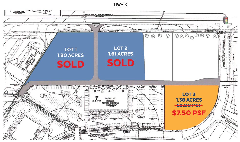 Highway K & Waterbury Dr, O'Fallon, MO for sale - Building Photo - Image 3 of 3