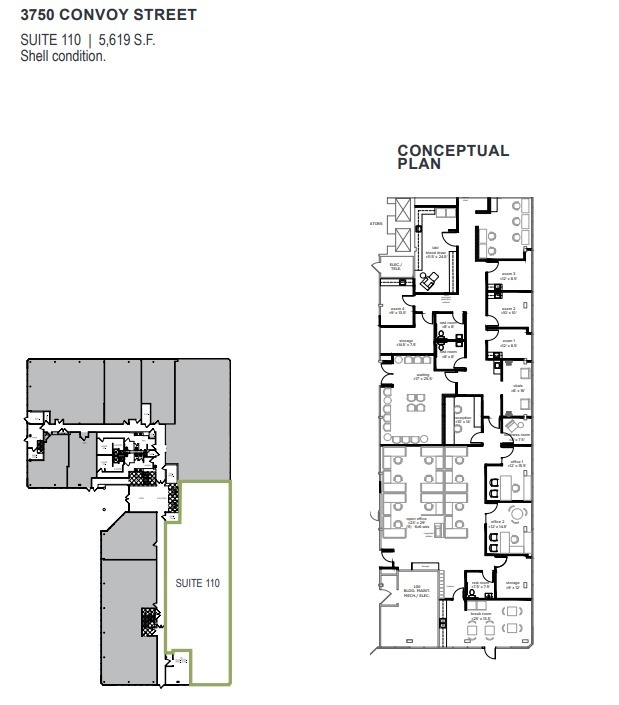 3750 Convoy St, San Diego, CA for lease Floor Plan- Image 1 of 1