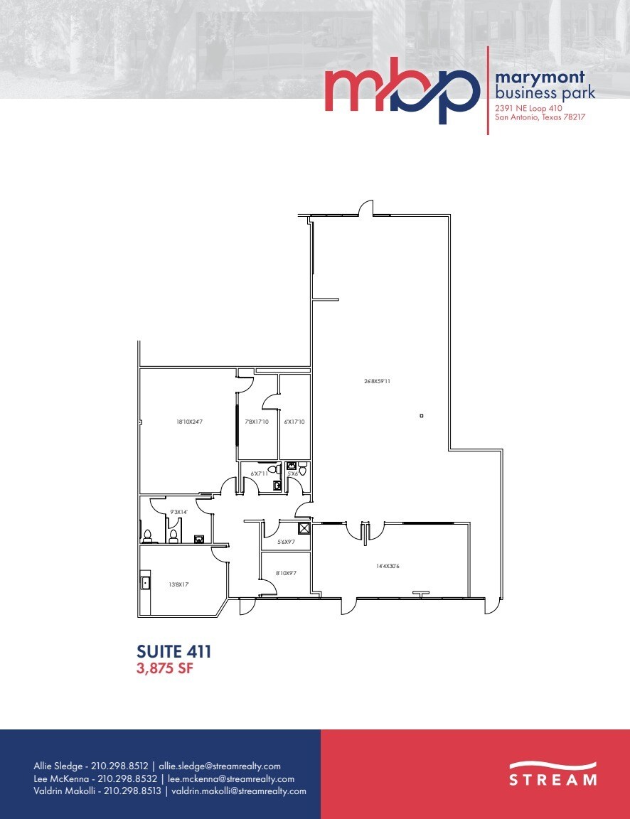 2391 NE Loop 410, San Antonio, TX for lease Floor Plan- Image 1 of 1