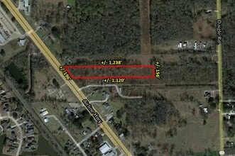 15390 Airline Hwy, Prairieville, LA - AERIAL map view