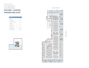 100 Park Ave, New York, NY for lease Floor Plan- Image 1 of 2