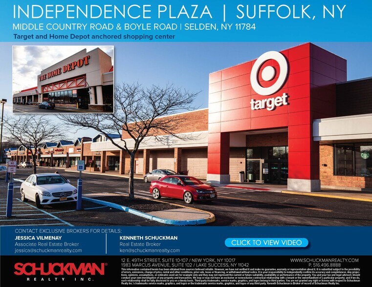 201-401 Independence Plz, Selden, NY for lease - Selden-Independence-Plaza_2020-Feb-CoStar_Page_1 - Image 1 of 7