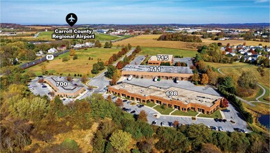 715 Corporate Center Ct, Westminster, MD - aerial  map view