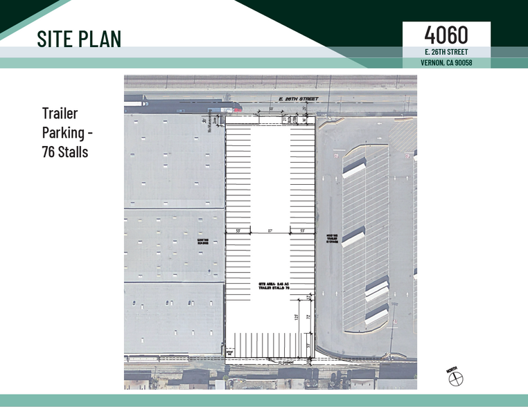 4060 E 26th St, Vernon, CA for lease - Site Plan - Image 2 of 4