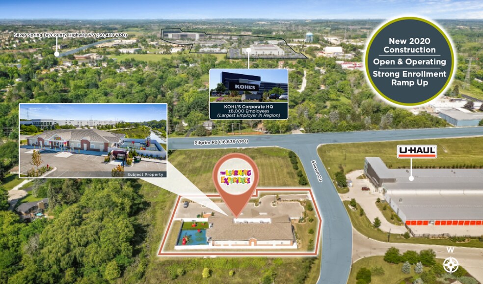 N58W15453 Shawn Cir, Menomonee Falls, WI for sale - Building Photo - Image 1 of 1