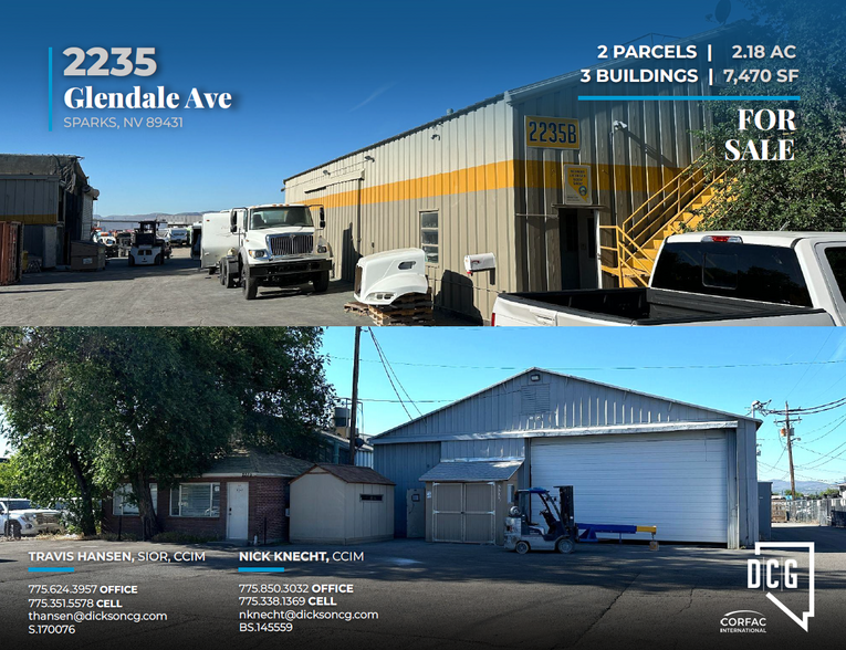 2235 Glendale Ave, Sparks, NV for sale - Building Photo - Image 1 of 6