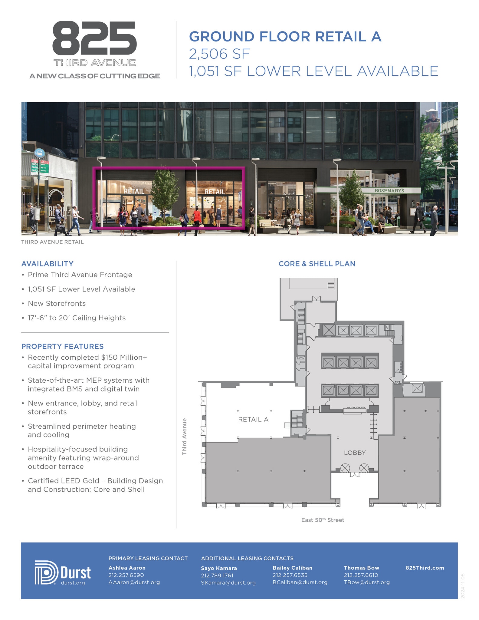 825 Third Ave, New York, NY for lease Building Photo- Image 1 of 1