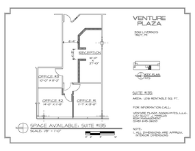 3150 Livernois Rd, Troy, MI for lease Floor Plan- Image 1 of 4