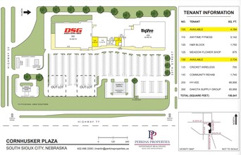 2601 Cornhusker Dr, South Sioux City, NE for lease Site Plan- Image 1 of 1