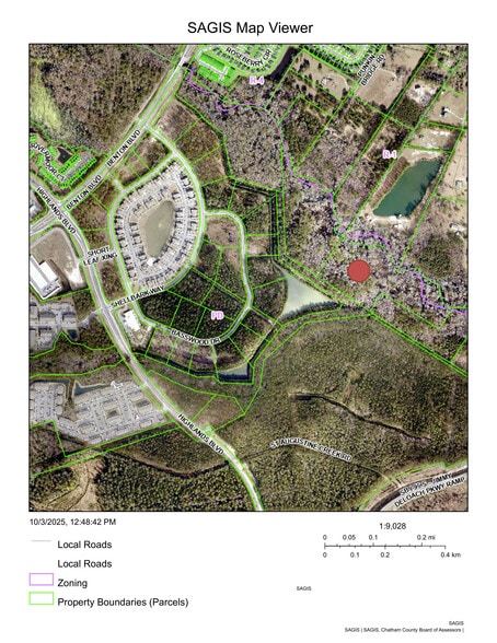 Monteith Rd, Savannah, GA for sale - Plat Map - Image 1 of 11