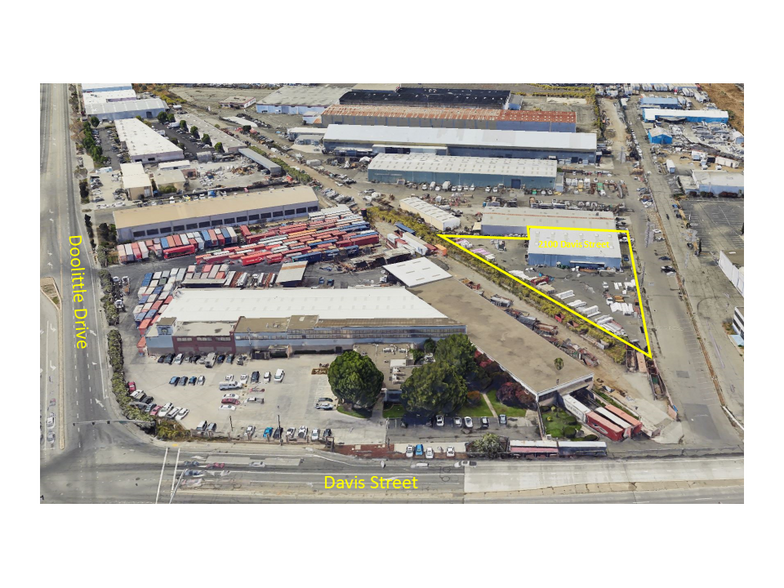 2100 Davis St, San Leandro, CA for lease - Aerial - Image 1 of 4