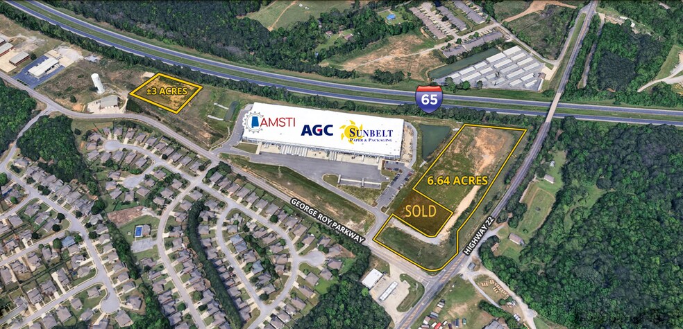 George Roy Parkway Pky, Calera, AL for sale - Building Photo - Image 1 of 3