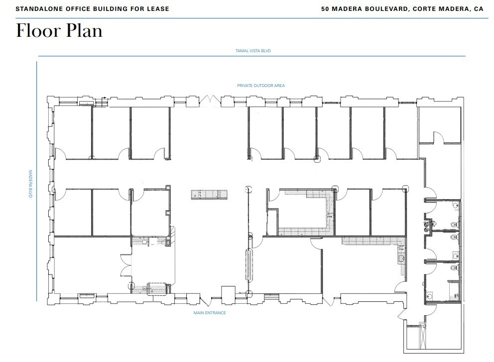 50 Madera Blvd, Corte Madera, CA for lease Floor Plan- Image 1 of 1