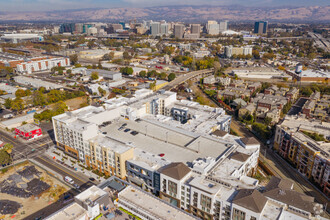 808 W San Carlos St, San Jose, CA - aerial  map view