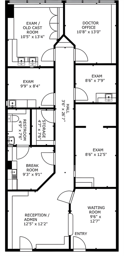 1310 W Stewart Dr, Orange, CA 92868 - Unit 211 - - Floor Plan - Image 1 of 1