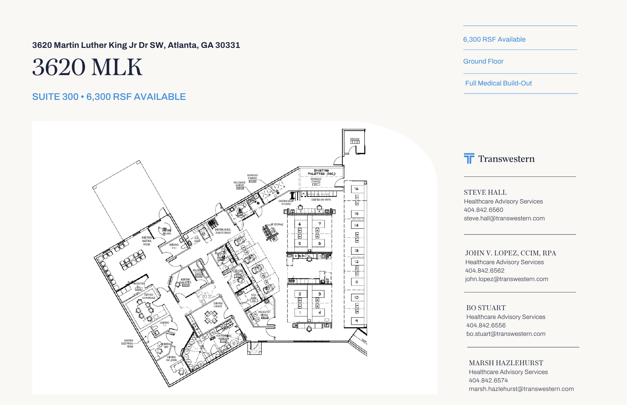 3620 Martin Luther King Jr Dr SW, Atlanta, GA for lease Floor Plan- Image 1 of 1